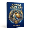 Aquarius Zodiac Sign Book by Skill Astro
